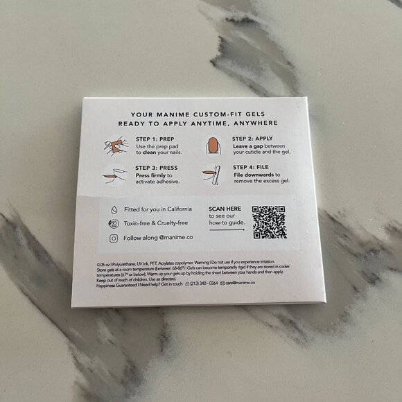 ManiMe Stick-On Gel Manicure - Falling For Fall - Picture 3 of 3